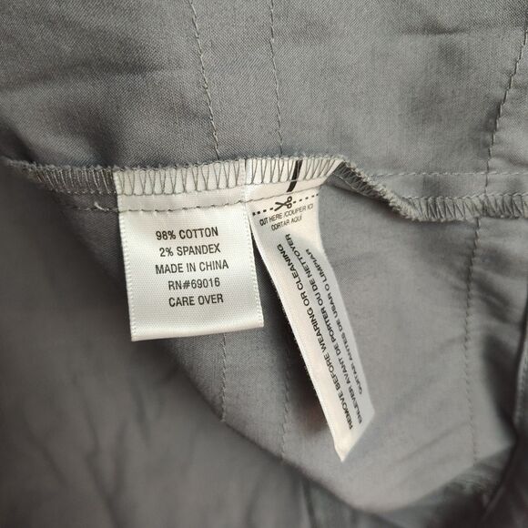 Laura Ashley Full-Zip Jacket Women's XL Gray Lightweight Zipped Pockets - Picture 8 of 9